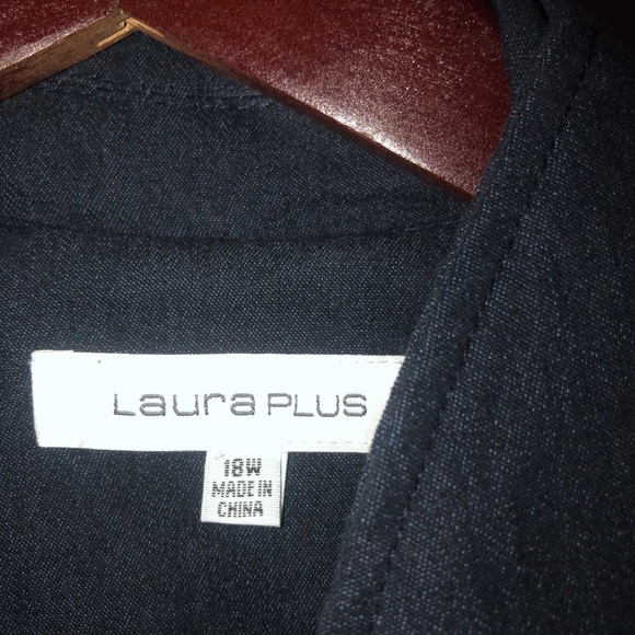 Wrap Jean dress. - Picture 2 of 2